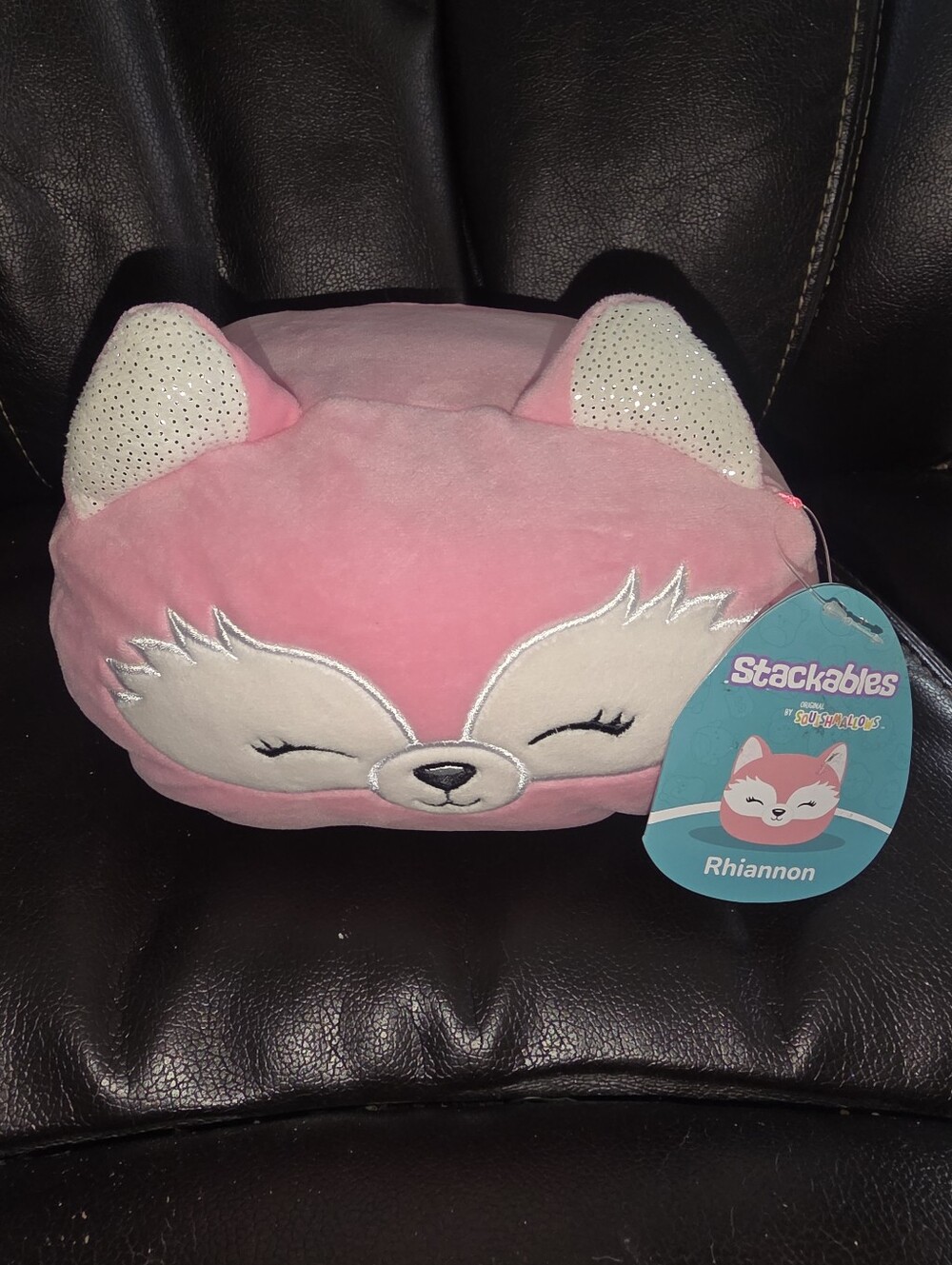 Squishmallows, 2022, 8” Stackables, Rhiannon The Pink Fox.